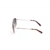 GUESS Vīriešu saulesbrilles GU00167-6032W Melns rāmis Pelēkas lēcas 60/14/140 mm