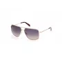 GUESS Vīriešu saulesbrilles GU00167-6032W Melns rāmis Pelēkas lēcas 60/14/140 mm