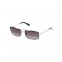 GUESS Vīriešu saulesbrilles GU00168-5897P Melnas Taisnstūra Polarizētas 58mm