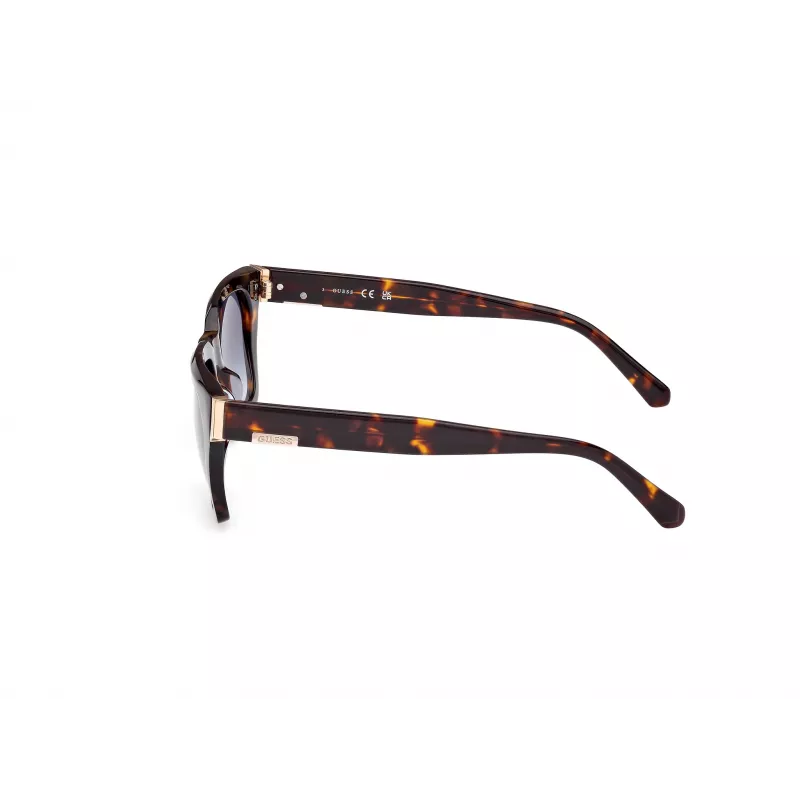 GUESS Vīriešu saulesbrilles GU00172-5352W Havana kvadrātveida rāmis UV400