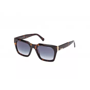 GUESS Vīriešu saulesbrilles GU00172-5352W Havana kvadrātveida rāmis UV400