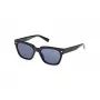 GUESS Vīriešu saulesbrilles GU8265-5301V Melns Acetāts Taisnstūra Pilna Mala 53/19/150 mm