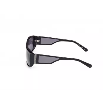 GUESS SAULES BRILLES GU00136-6001A Unisex Kvadrātveida Rāmis 60/16/140 mm Melns/Pelēks
