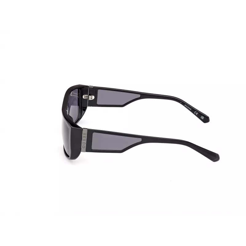 GUESS SAULES BRILLES GU00136-6001A Unisex Kvadrātveida Rāmis 60/16/140 mm Melns/Pelēks