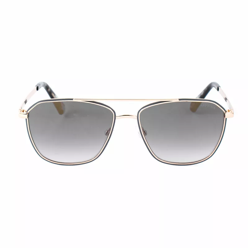 GUESS Saulesbrilles GU00147-5633C Havana/Brūnas Kvadrātveida Acetāts Vīriešiem
