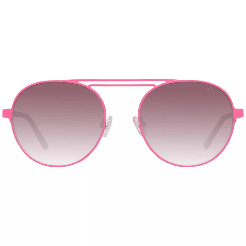 GUESS Unisex GU3028-5573F Saulesbrilles Havana 55/19/140 mm