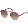 GUESS Unisex GU3028-5573F Saulesbrilles Havana 55/19/140 mm