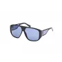 GUESS Unisex Saulesbrilles GU00135-6101V Melns Rāmis Pelēks Gradienta Lēcas 61mm