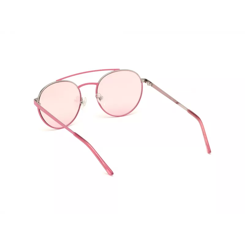 GUESS Unisex saulesbrilles GU30475372Z Havana/Brūns kvadrātveida rāmis 53mm