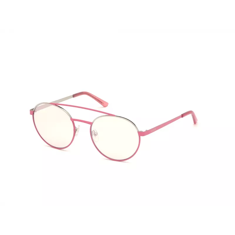 GUESS Unisex saulesbrilles GU30475372Z Havana/Brūns kvadrātveida rāmis 53mm