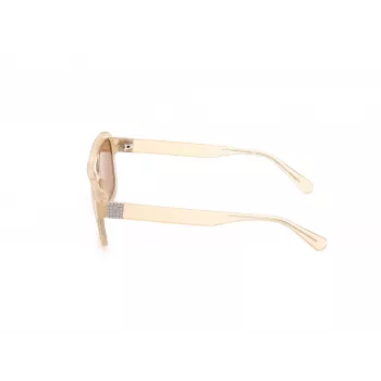 GUESS Unisex saulesbrilles GU82595357E Havana/Bruņurupuča rāmis Brūnas gradienta lēcas 53/19/145 mm