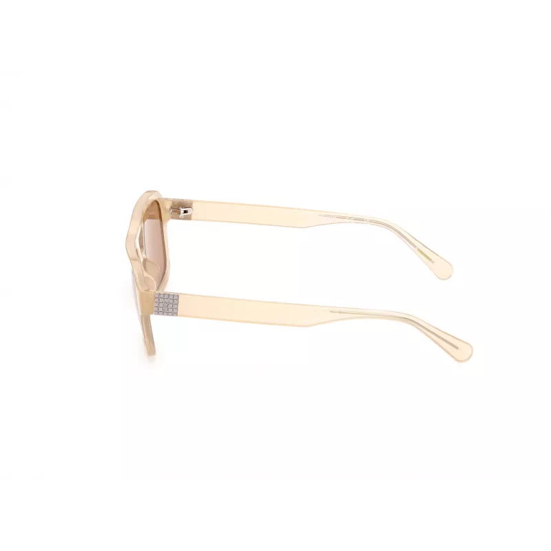 GUESS Unisex saulesbrilles GU82595357E Havana/Bruņurupuča rāmis Brūnas gradienta lēcas 53/19/145 mm