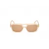 GUESS Unisex saulesbrilles GU82595357E Havana/Bruņurupuča rāmis Brūnas gradienta lēcas 53/19/145 mm
