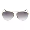 GUESS Sieviešu Butterfly Cat Eye Saulesbrilles GF6171-32B Spīdīgi Melns Dūmu Gradients 60 mm