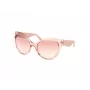 GUESS sieviešu tauriņstila saulesbrilles GU00130-6157U, havana ietvars ar brūnām lēcām