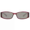 GUESS Sieviešu tauriņveida saulesbrilles GU7259-55F63 Tumši Havana Brūns gradients UV400