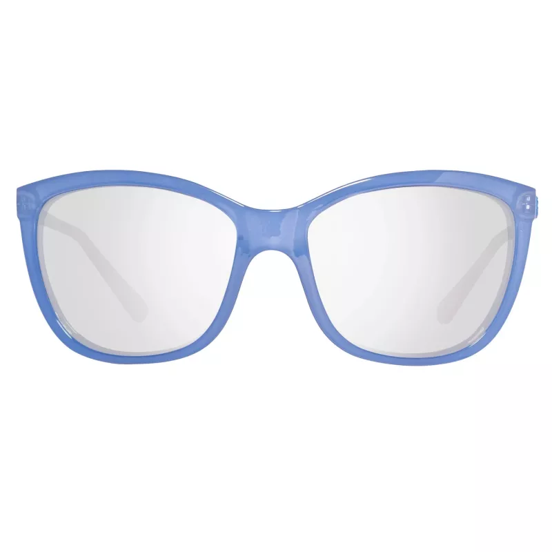 GUESS Sieviešu tauriņveida saulesbrilles GU7444-5884C Havana Brūns Bruņurupuča acetāta rāmis Brūnas gradienta lēcas 58mm