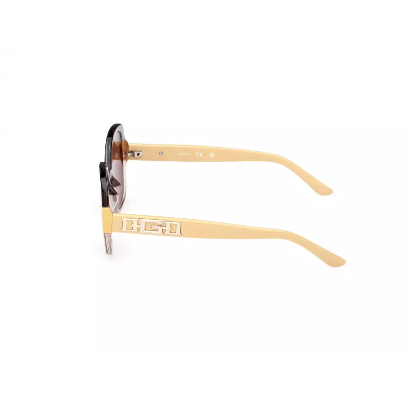 GUESS Sieviešu tauriņveida saulesbrilles GU7911-5541E Havana Brūns gradients 55mm