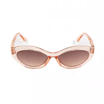 GUESS Sieviešu kaķacs formas saulesbrilles GO00070-5572F Havana/Brūna