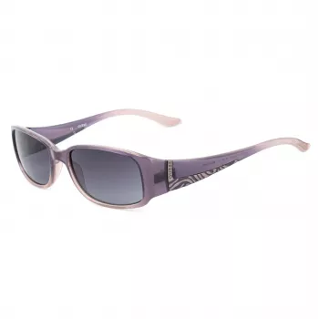 GUESS Sieviešu kaķacs formas saulesbrilles GU7121PUCLR35 Violeta Caurspīdīgs Acetāts 53mm