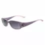GUESS Sieviešu kaķacs formas saulesbrilles GU7121PUCLR35 Violeta Caurspīdīgs Acetāts 53mm
