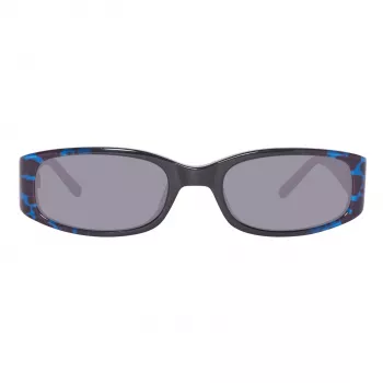 GUESS Sieviešu kaķacs formas saulesbrilles GU7435-5192A Spīdīgi melnas gradienta dūmakas 51mm