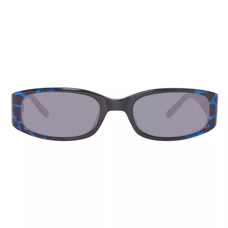 GUESS Sieviešu kaķacs formas saulesbrilles GU7435-5192A Spīdīgi melnas gradienta dūmakas 51mm