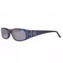 GUESS Sieviešu kaķacs formas saulesbrilles GU7435-5192A Spīdīgi melnas gradienta dūmakas 51mm