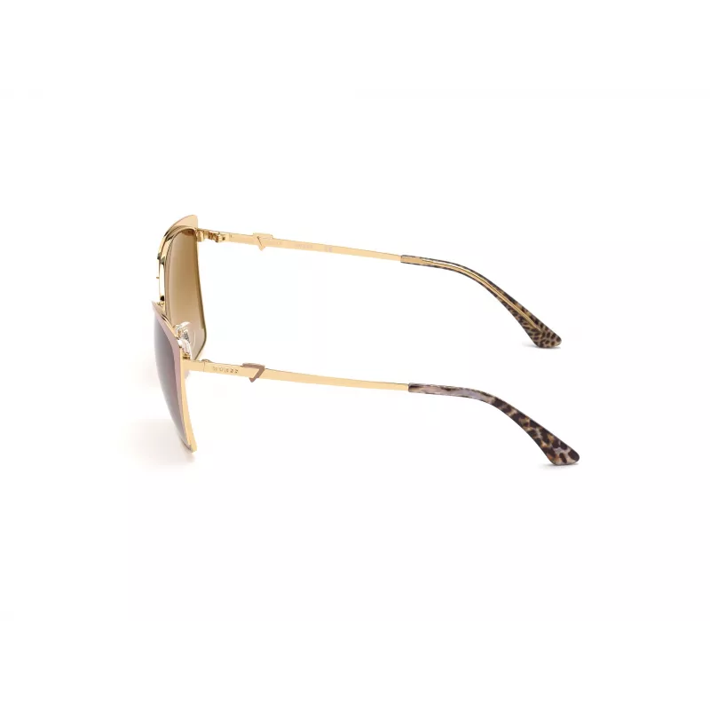 GUESS Sieviešu kaķacs formas saulesbrilles GU7743-5957G Havana Brūns gradients 59mm