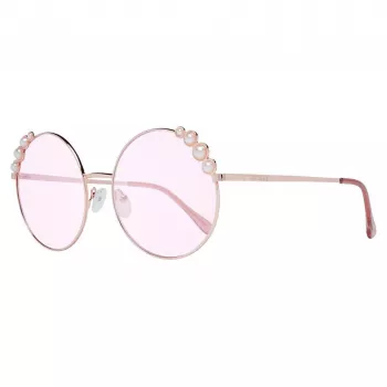GUESS Sieviešu GF0355-28T Kaķacs formas saulesbrilles - Brūna bruņurupuča rāmis, Brūna gradienta lēca, 58mm