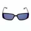 GUESS sieviešu GF5127-6501C lielizmēra kvadrātveida saulesbrilles, melns rāmis ar dūmu gradienta lēcām