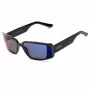 GUESS sieviešu GF5127-6501C lielizmēra kvadrātveida saulesbrilles, melns rāmis ar dūmu gradienta lēcām