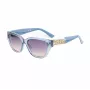 Guess Women's GO00004-5784W Saulesbrilles 60/14/135 mm ar Acetāta rāmi un UV400 aizsardzību