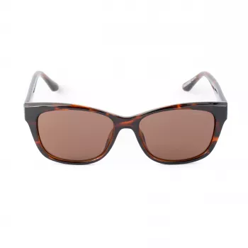 GUESS Women's GU00145-5452E Cat-Eye Saulesbrilles, Havana Rāmis, Brūnas Gradienta Lēcas, 54mm
