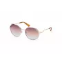 GUESS sieviešu GU7842S5833F lielizmēra kvadrātveida saulesbrilles, Havana rāmis, brūnas gradienta lēcas, 58mm