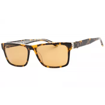 GUESS Sieviešu taisnstūra acetāta saulesbrilles GU00074-53E Havana Brūns gradients 55mm
