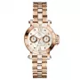 GUESS Women's Rose Gold-Tone Stainless Steel Watch X74008L1S 34mm