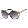 GUESS Sieviešu saulesbrilles GF0383-05B Butterfly Cat-Eye Melnas Gradient Dūmu 57mm