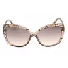 GUESS Sieviešu saulesbrilles GF0383-45F Butterfly Havana Acetate 57mm