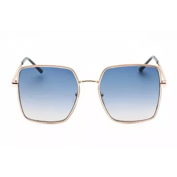 Guess sieviešu saulesbrilles GF0419-28W Havana acetāta rāmis Brūnas gradienta lēcas 58mm