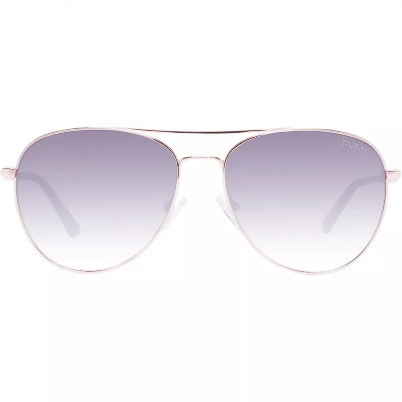 GUESS Sieviešu Saulesbrilles GF6143-28B Brūns Havana Tauriņa Rāmis 59mm