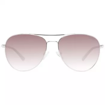 GUESS Sieviešu saulesbrilles GF6143-32F Havana tauriņa rāmis Brūnas gradienta lēcas 59mm