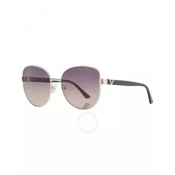 GUESS Sieviešu saulesbrilles GF6172-5932B Havana Brūns gradients Tauriņš