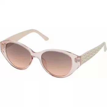 Guess Sieviešu Saulesbrilles GF6194-5347A - Havana Brūns Kaķacs Rāmis ar Brūniem Gradienta Lēcām - 53/17/140 mm