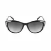 GUESS Sieviešu saulesbrilles GO00006-5601B Spīdīgi melna gradienta dūmu 58mm