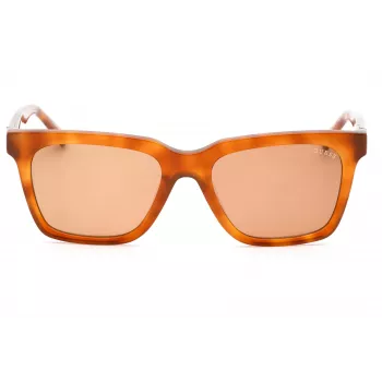 GUESS Sieviešu saulesbrilles GU00064-56E Havana/Brūns Kvadrātveida rāmis 53mm