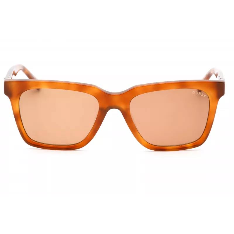 GUESS Sieviešu saulesbrilles GU00064-56E Havana/Brūns Kvadrātveida rāmis 53mm