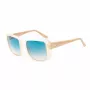 GUESS Sieviešu saulesbrilles GU00097-5325P - Spīdīgs melns rāmis, dūmu gradienta polarizētas lēcas, 53 mm