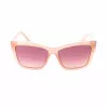 GUESS Sieviešu saulesbrilles GU00098-5557F Havana Acetāta Kvadrātveida Rāmis Brūnas Gradienta Lēcas 55/14/135 mm