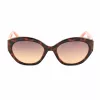 GUESS Sieviešu saulesbrilles GU00104-5652F Havana Acetāta Kvadrātveida Rāmis Brūni Gradienta Lēcas 56/19/140 mm